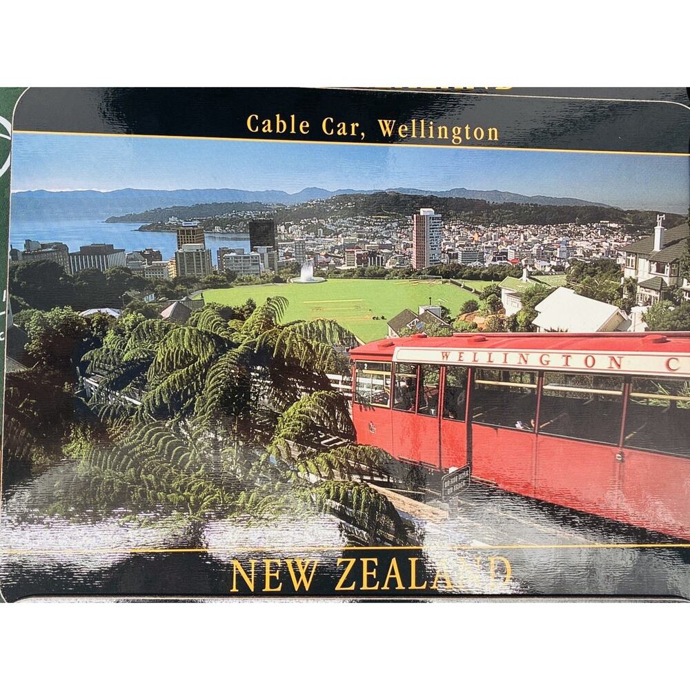 Jason Placemats 6 New New Zealand Picturesque Sites Cork Backed - Picture 7 of 11